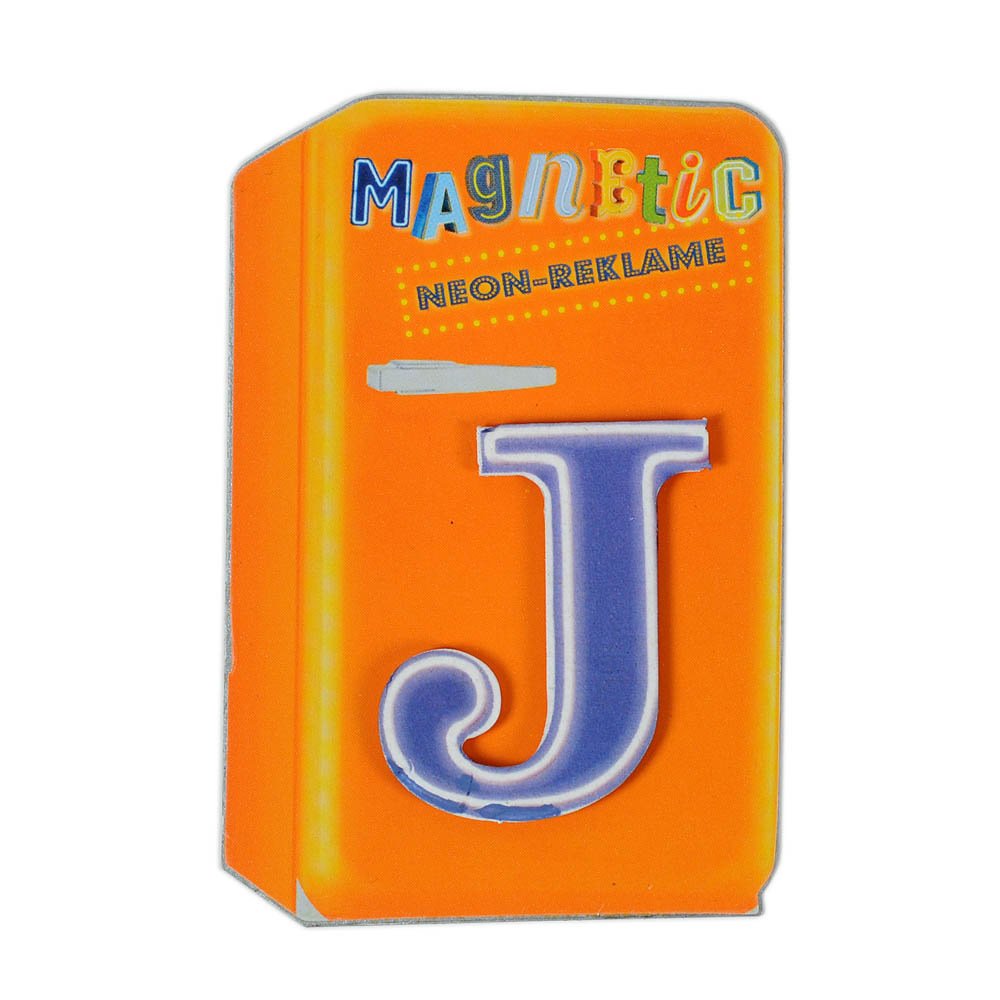 HAB & GUT Vintage VM010 Magnetbuchstabe J Blech Retro