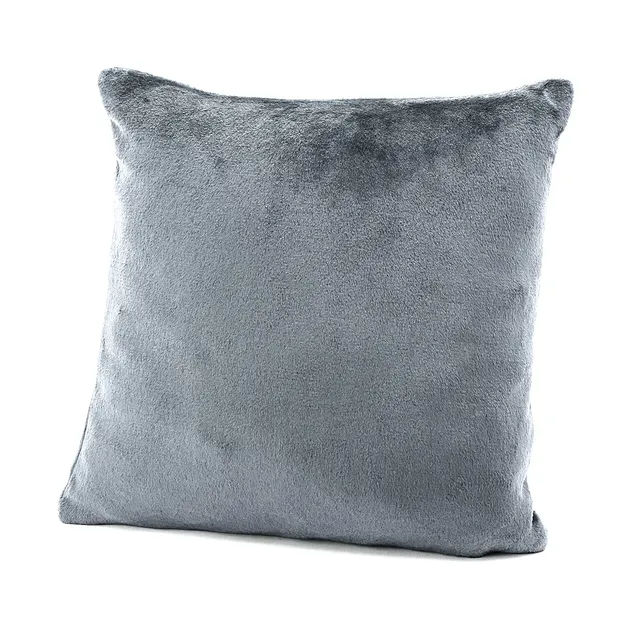 heimtexland Typ380 Kissenhülle 40x40 cm Grau Flanell