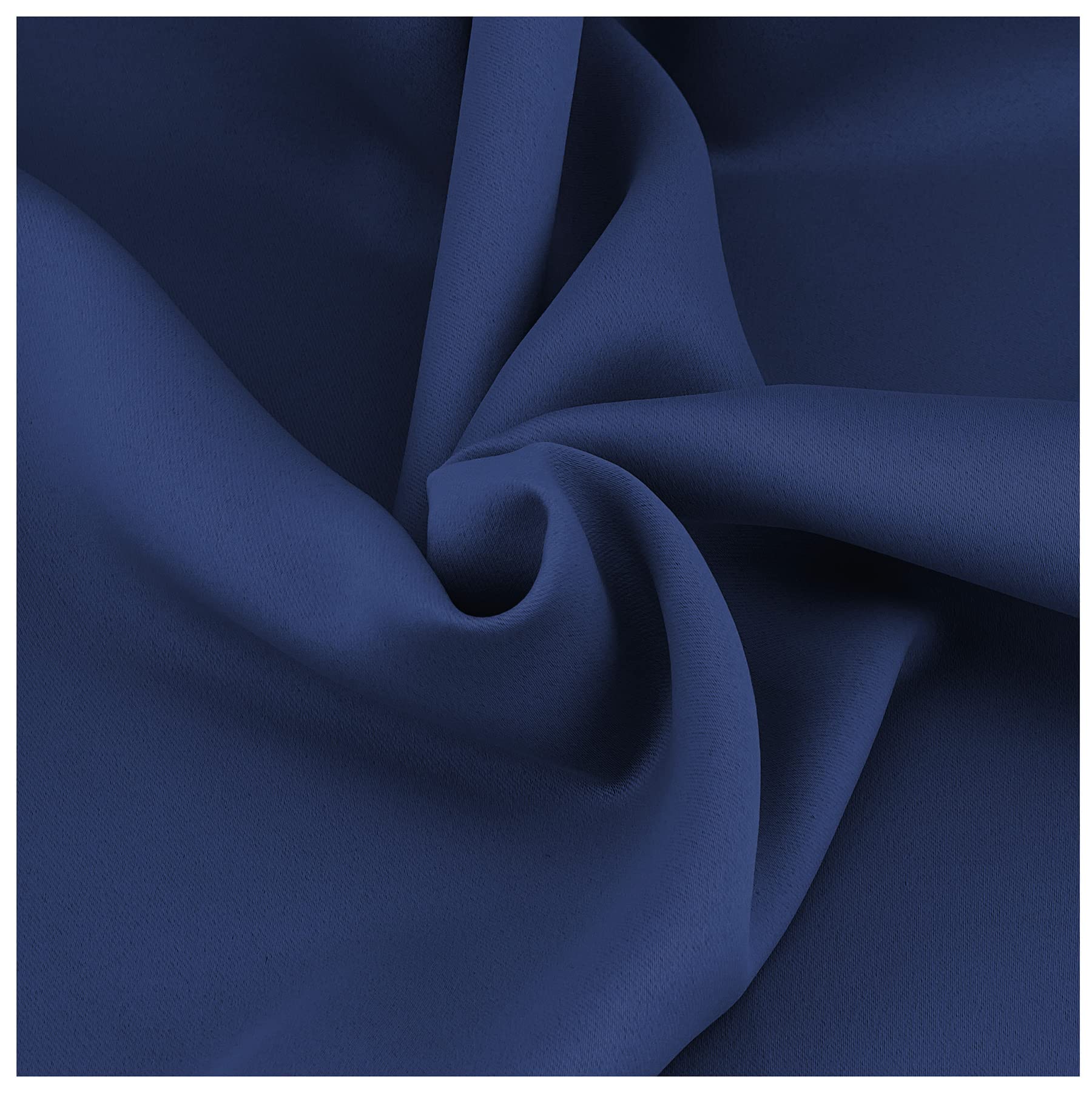 heimtexland Typ139 Gardine blickdicht 245x275 cm Dunkelblau