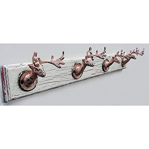 HAB & GUT dh004 Garderobe Hirsch 4 Haken Gusseisen