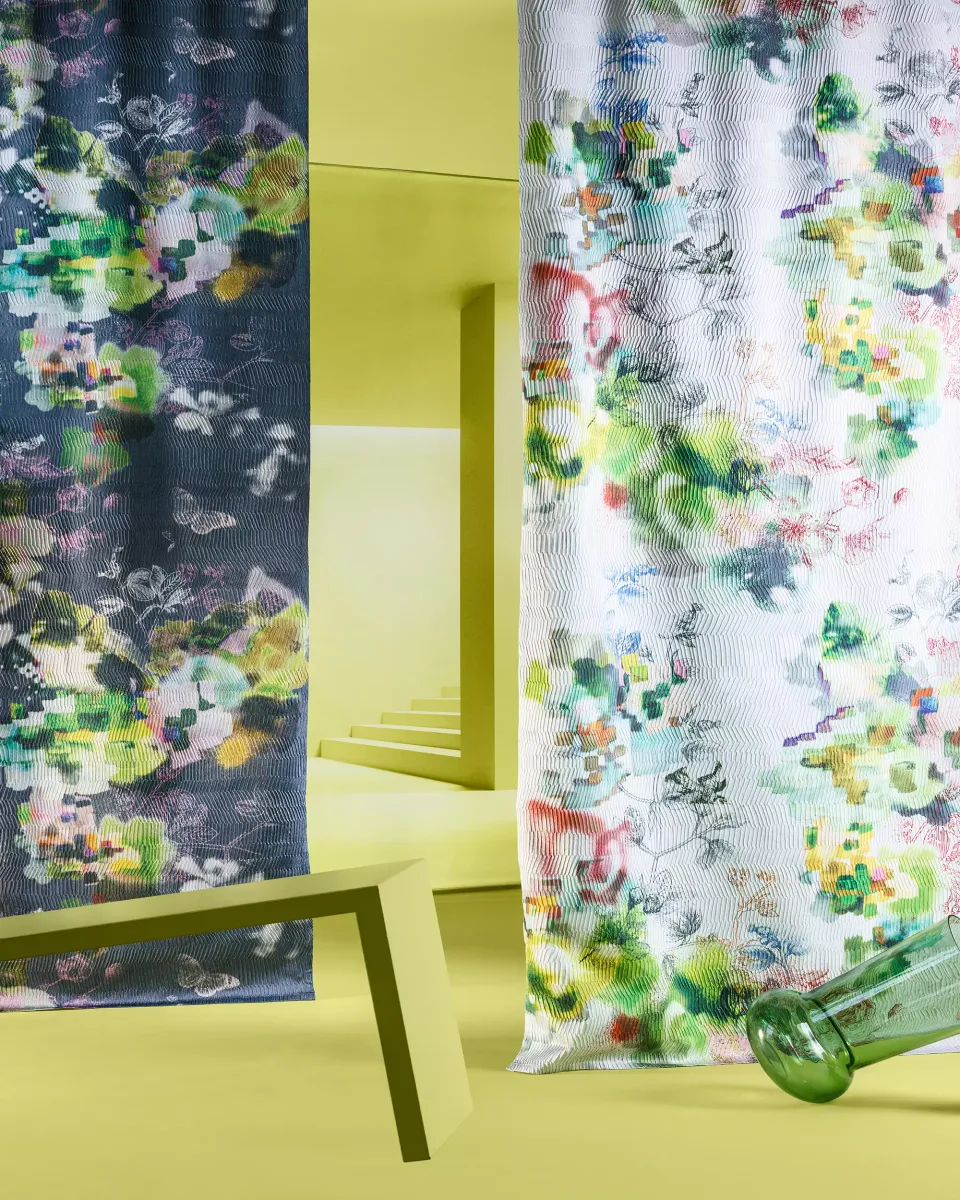 Création Baumann Dream Vorhangstoff blickdicht gemustert