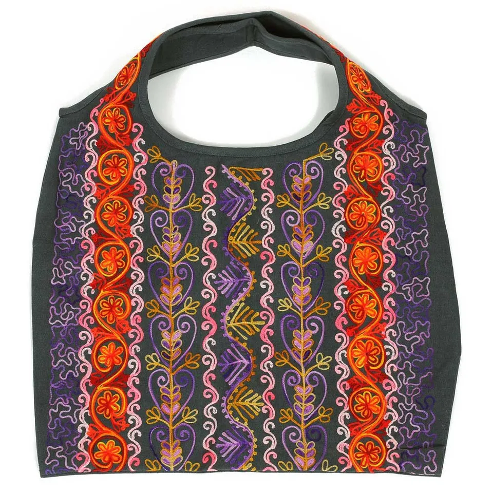 HAB & GUT Nepal Goa Hippie Bag Tote Strandtasche Pink