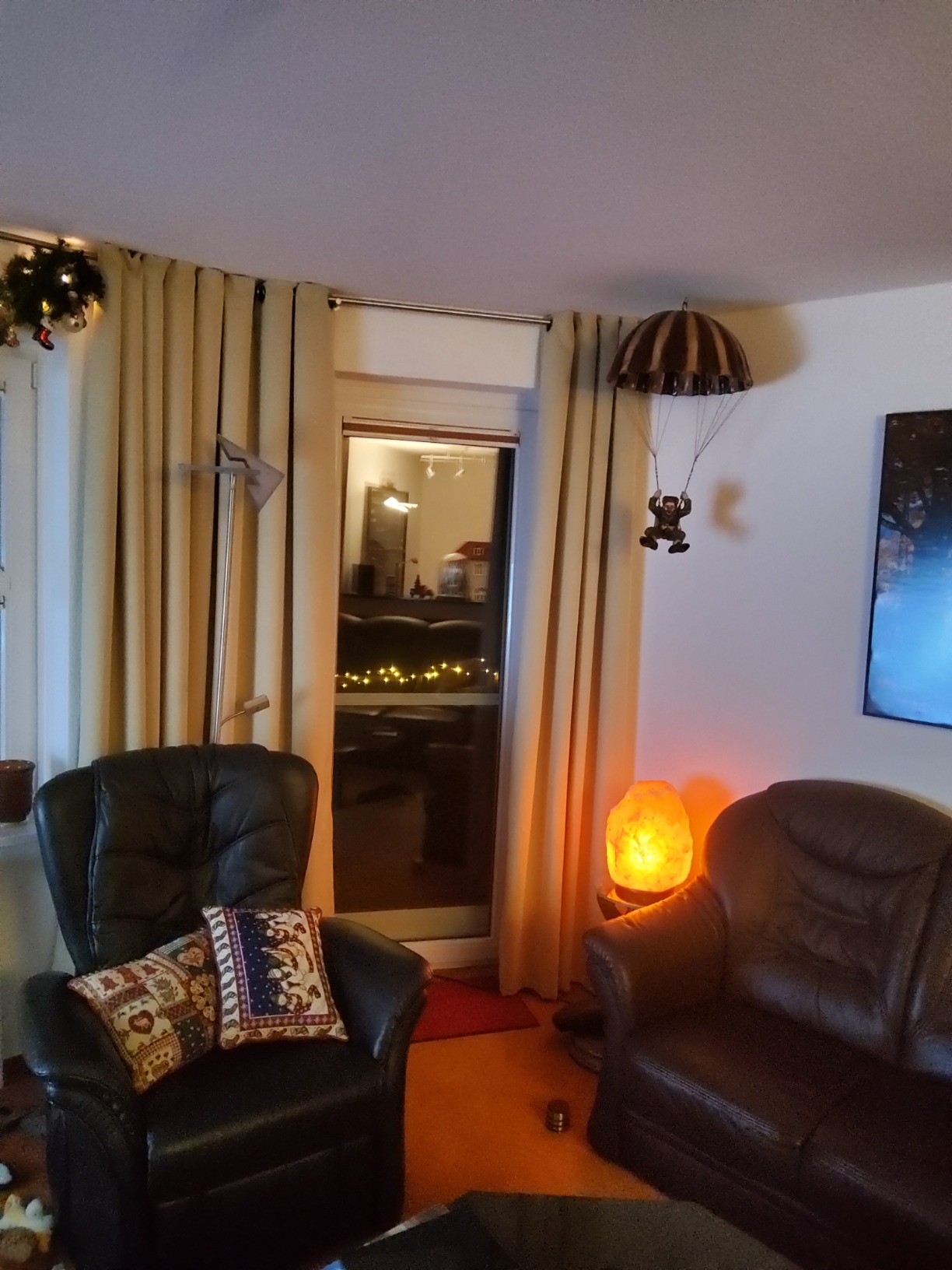 heimtexland Typ139 Ösenschal Verdunkelungsgardine 245x275 cm creme