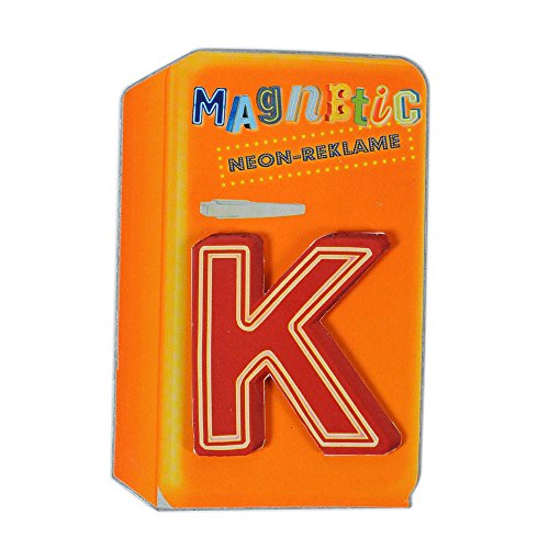 HAB & GUT VM011 Magnetbuchstabe K Blech Vintage Neon