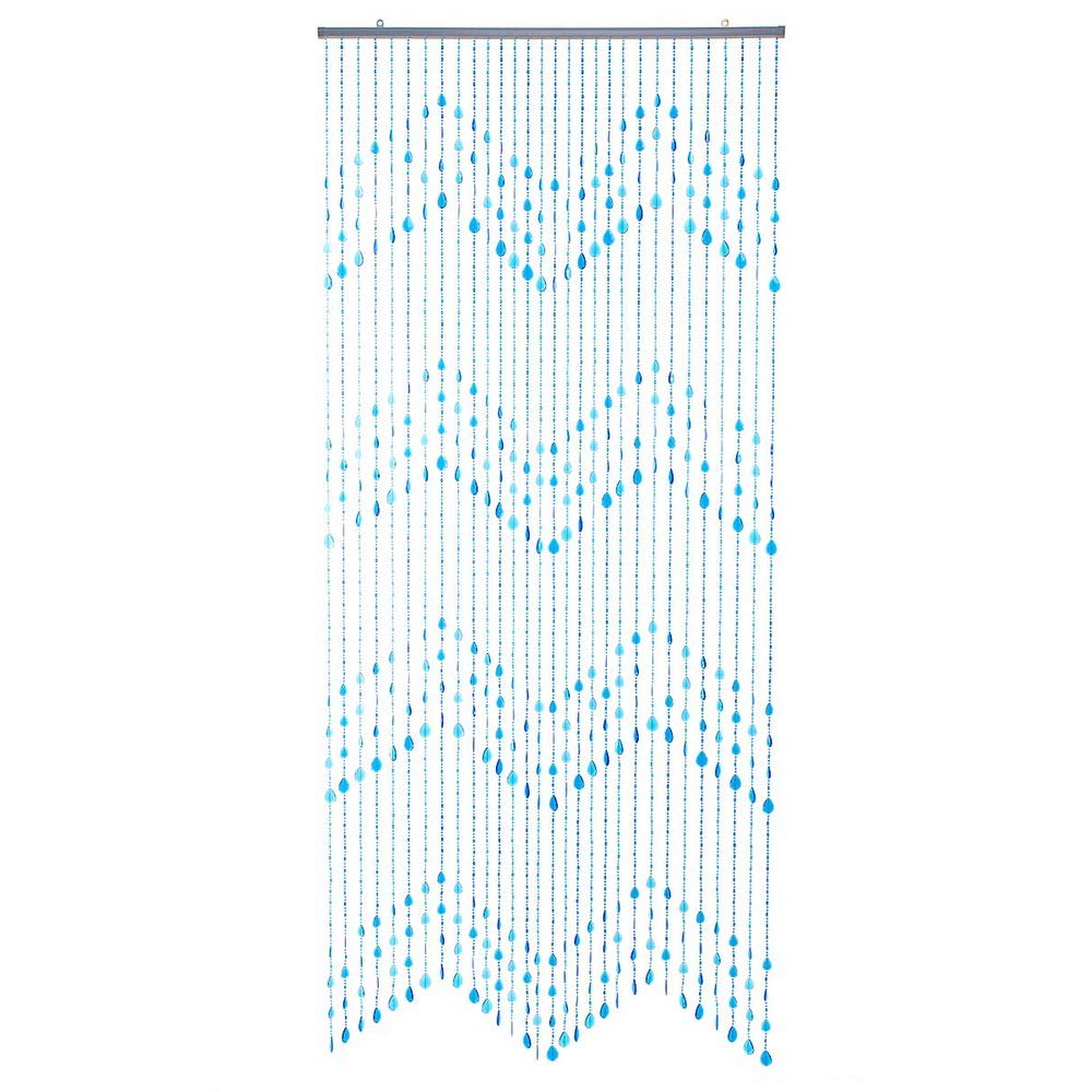 HAB & GUT Klunker DV0323 Türvorhang 90x200 cm schwarz Perlen