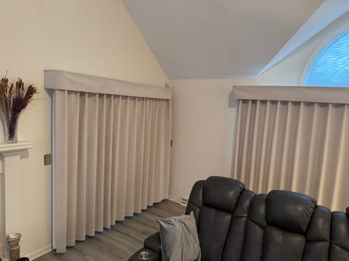 SmartWings Dual Vorhang motorisiert sheer und blickdicht