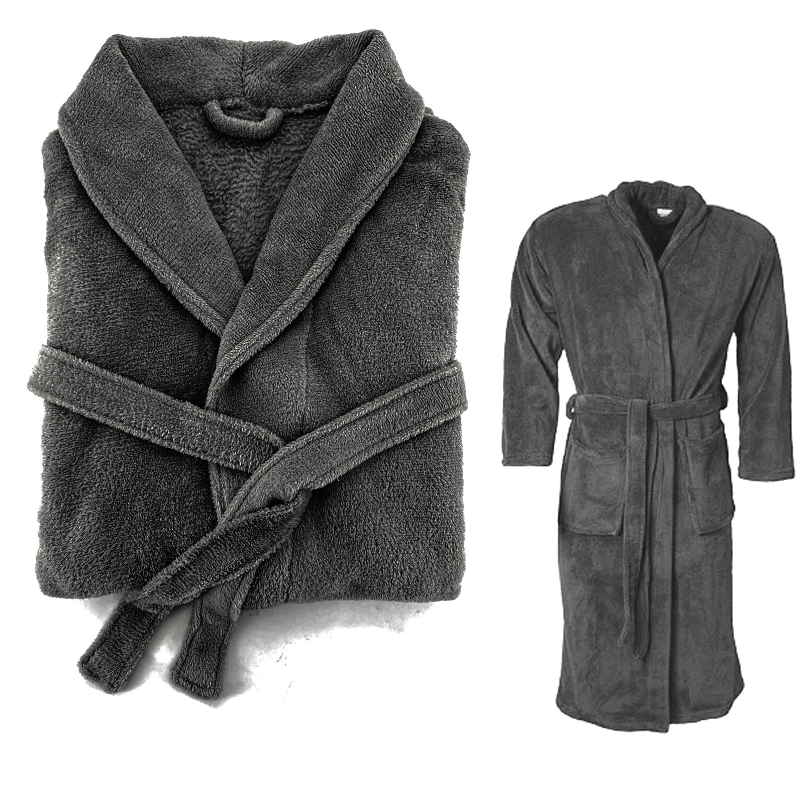 heimtexland Typ878 Bademantel Flanell