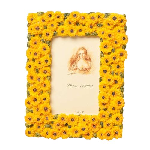 HAB & GUT Bilderrahmen Sonnenblume Aufstellrahmen 11x7cm