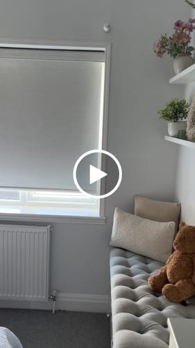 SmartWings Linen Rollo Blackout Leinenoptik motorisiert