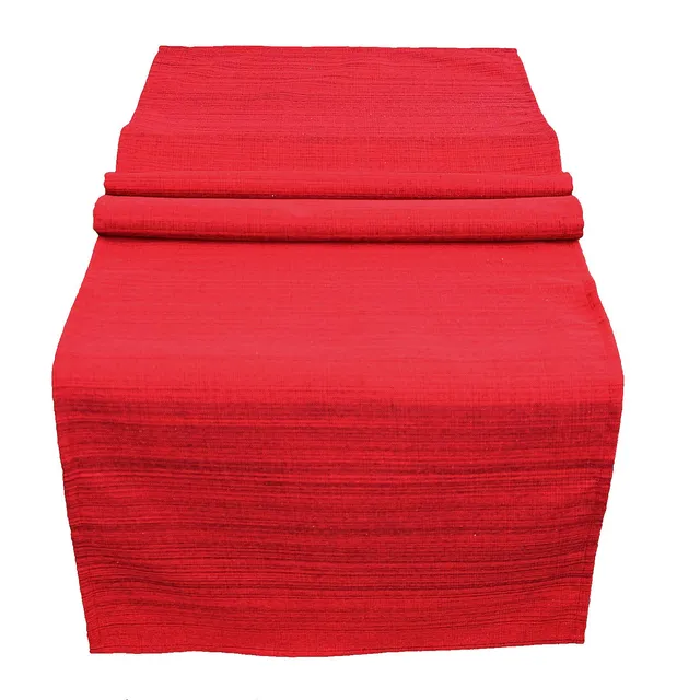 heimtexland Typ645 Tischläufer Outdoor 40x140 Rot