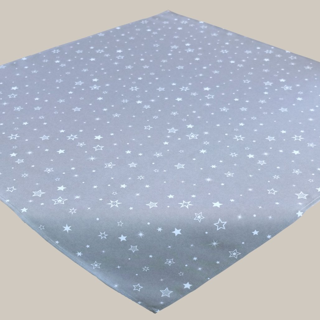 heimtexland Typ366 Mitteldecke 85x85 Dunkelgrau Sterne