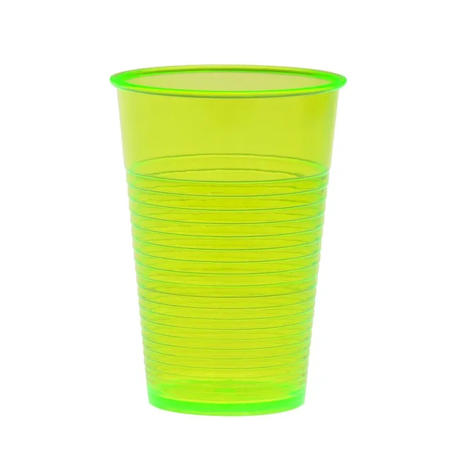 HAB & GUT KB006 Trinkbecher Glas-Optik grün 21 cl 4er