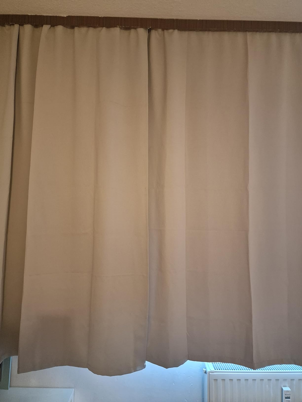 heimtexland Typ139 Thermovorhang 245x135 cm creme blickdicht