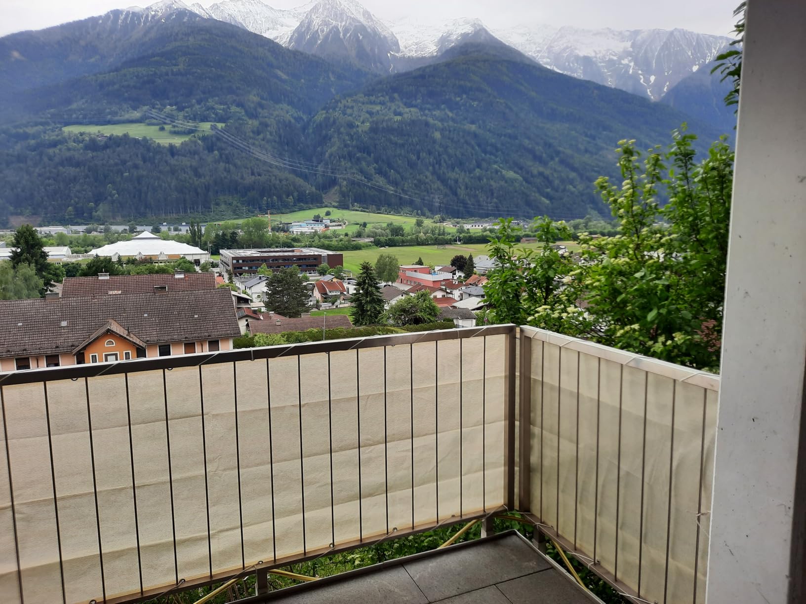 Sol Royal SolVision HB2 Balkonsichtschutz 90x300 cm Anthrazit blickdicht