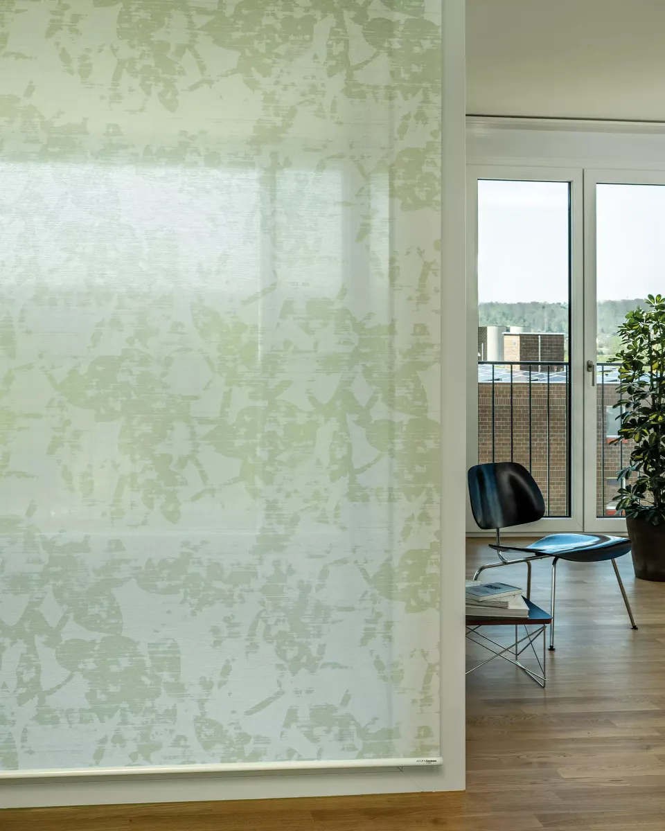 Création Baumann Vintea R Rollostoff floral beige