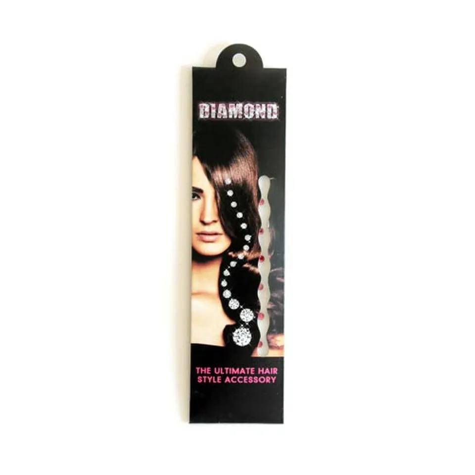 HAB & GUT Haar-Diamanten HD006 Haardiamanten Rot 36 Stück 4 mm